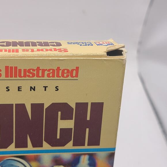 Sports Illustrated NFL Crunch Course Cowboys Broncos Football VHS used Tested - Picture 3 of 4